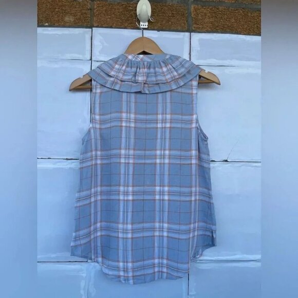 Veronica Beard Leina Shirt in Vapor Multi XS - Picture 6 of 15